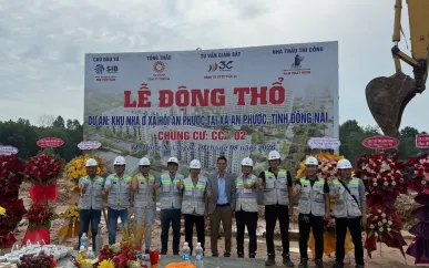 10/08/2026: Lễ Động Thổ Block CC-02 Dự Án NOXH An Phước – Dấu Mốc Quan Trọng Trong Phát Triển Nhà Ở Xã Hội